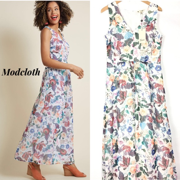 NWT ModCloth Yumi maxi dress - Picture 4 of 7